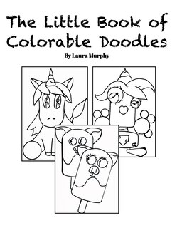 Front cover_The Little Book of Colorable Doodles
