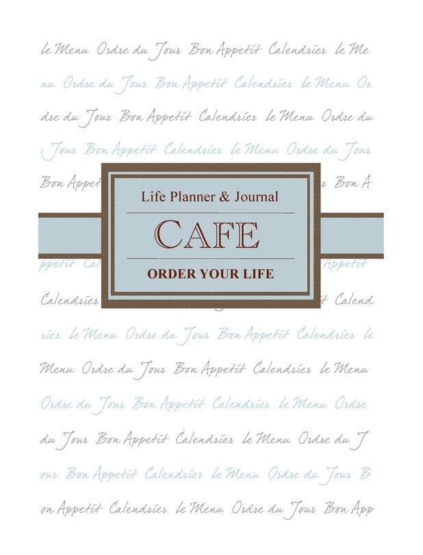Front cover_Cafe Life Planner and Journal (e-book/pdf)