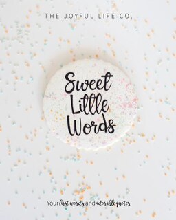 Couverture_Sweet Little Words Book