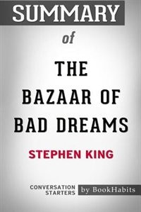 Front cover_Summary of The Bazaar of Bad Dreams by Stephen King