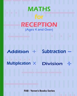Front cover_MATHS for RECEPTION - Ages 4 and Over
