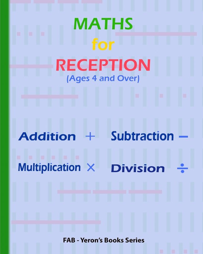 Front cover_MATHS for RECEPTION - Ages 4 and Over