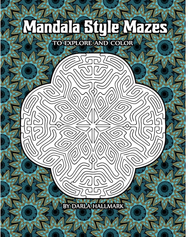 Front cover_Mandala Style Mazes