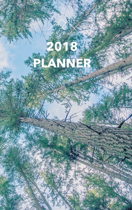 Front cover_2018 Hello Peaceful Mind Planner