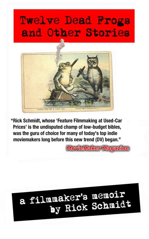 Couverture_Twelve Dead Frogs and Other Stories, a Filmmaker's Memoir