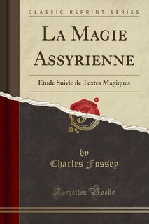 Front cover_La Magie Assyrienne