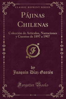 Couverture_Pájinas Chilenas