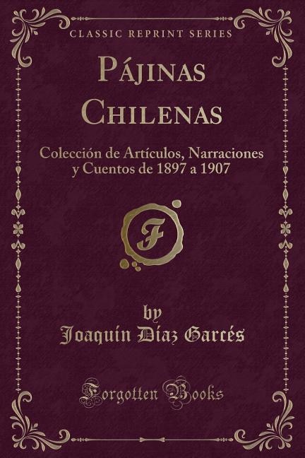 Couverture_Pájinas Chilenas