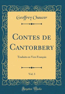 Couverture_Contes de Cantorbery, Vol. 3