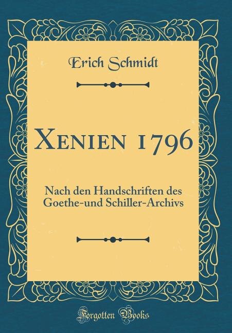 Front cover_Xenien 1796
