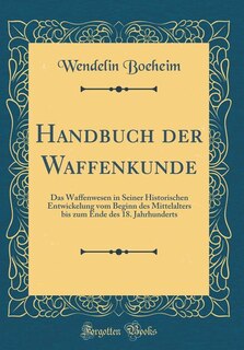 Couverture_Handbuch der Waffenkunde