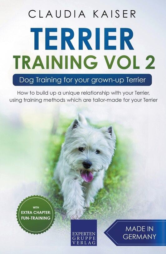 Front cover_Terrier Training Vol 2 - Dog Training for Your Grown-up Terrier