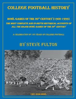 Front cover_College Football History Bowl Games of the 20th Century
