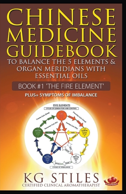 Front cover_Chinese Medicine Guidebook Essential Oils To Balance The Fire Element & Organ Meridians