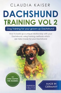 Couverture_Dachshund Training Vol 2 - Dog Training for Your Grown-up Dachshund