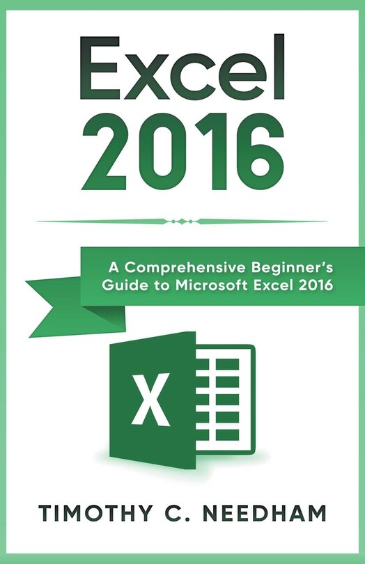 Front cover_Excel 2016