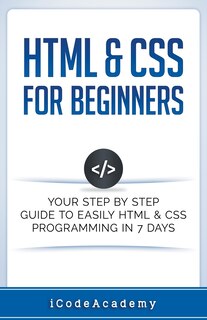 Front cover_HTML & CSS For Beginners