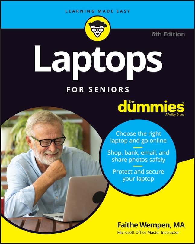 Front cover_Laptops For Seniors For Dummies