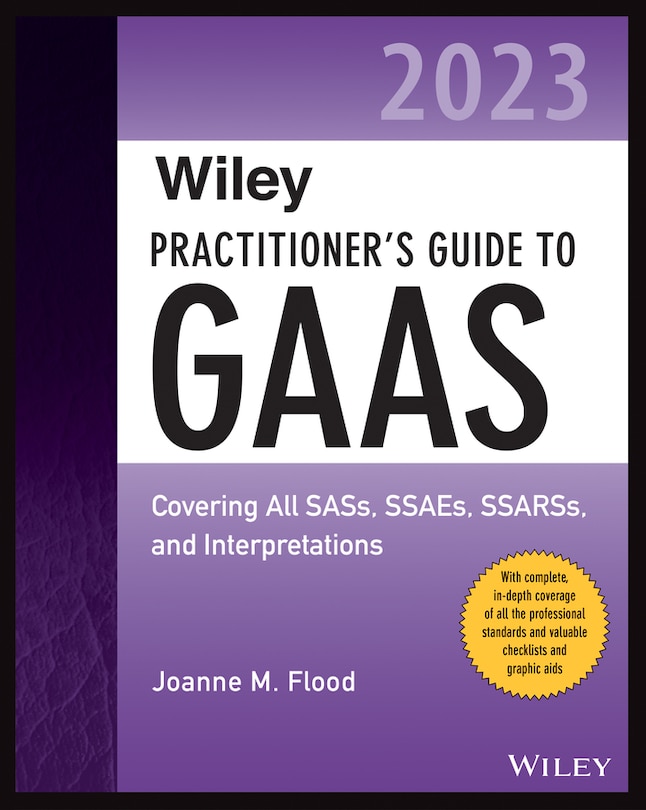 Front cover_Wiley Practitioner's Guide to GAAS 2023