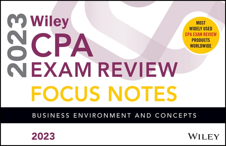 Front cover_Wiley's CPA Jan 2023 Focus Notes