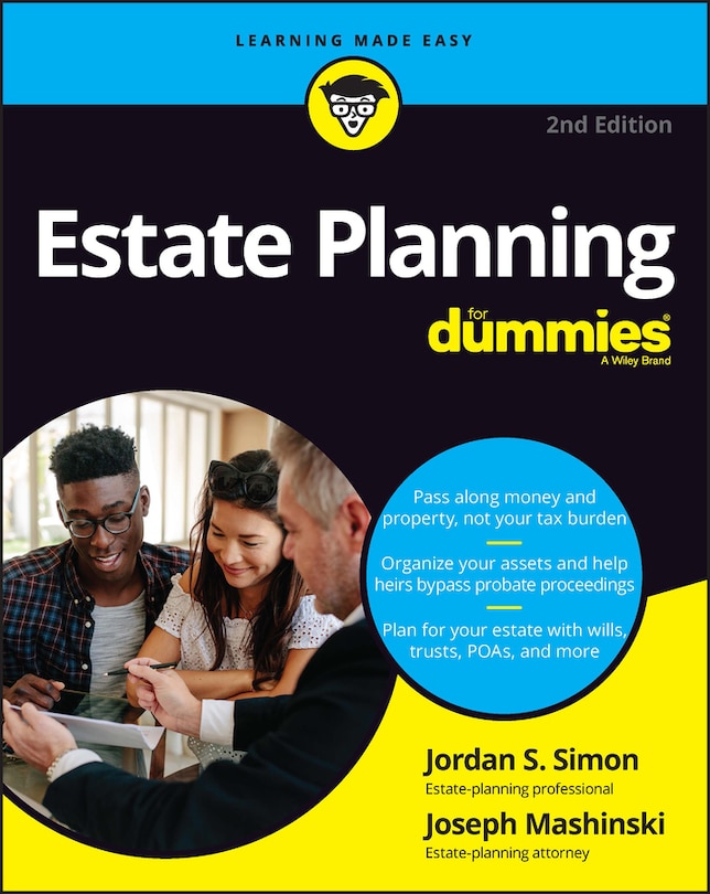 Front cover_Estate Planning For Dummies