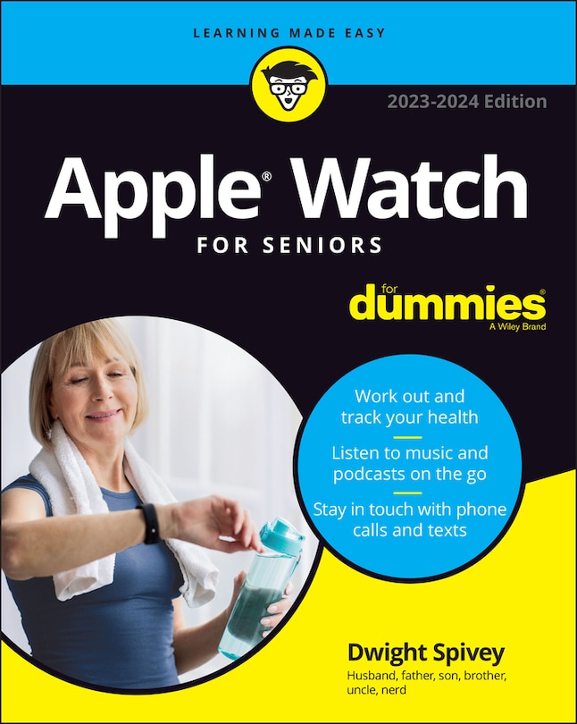 Front cover_Apple Watch For Seniors For Dummies