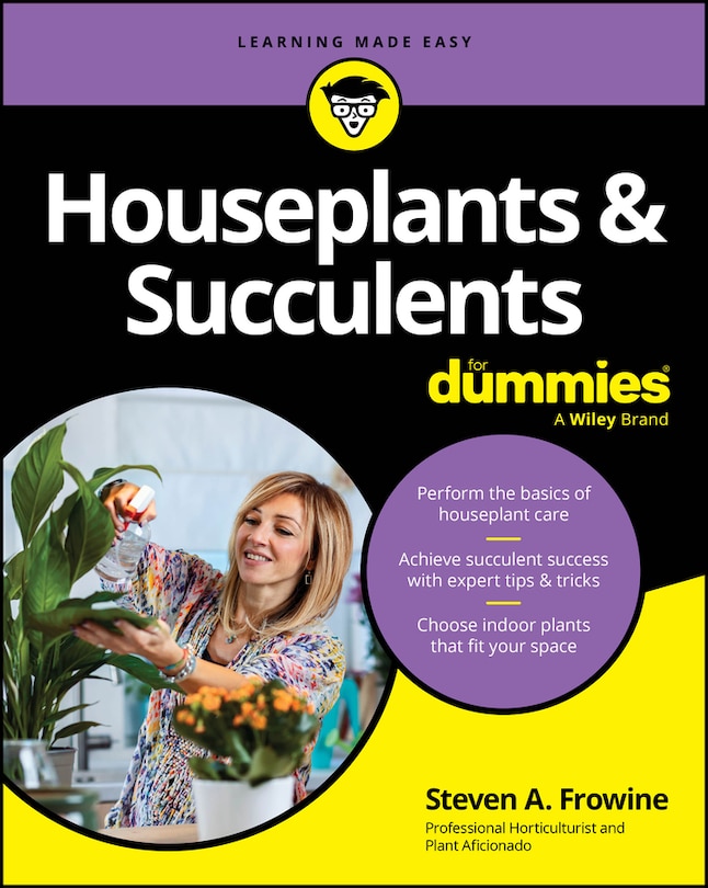 Front cover_Houseplants & Succulents For Dummies