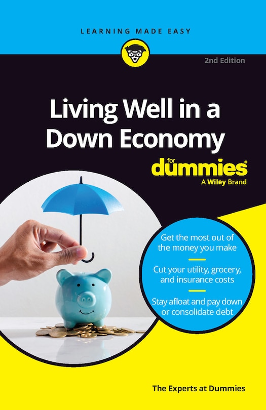 Front cover_Living Well in a Down Economy For Dummies