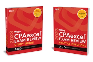 Front cover_Wiley's CPA 2023 Study Guide + Question Pack: Auditing