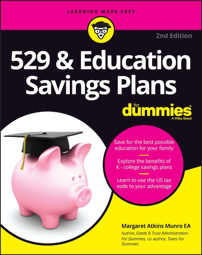 Front cover_529 & Education Savings Plans For Dummies