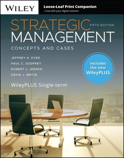 Couverture_Strategic Management: Concepts and Cases, 5e with WileyPLUS Card and Loose-leaf Set Single Term