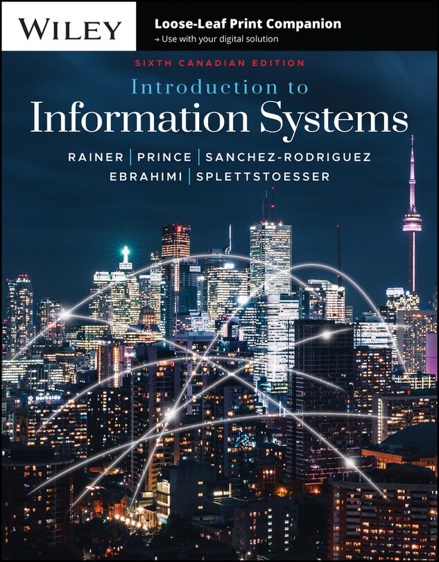 Front cover_Introduction to Information Systems
