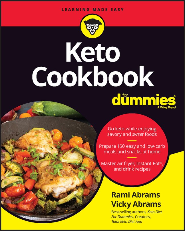 Front cover_Keto Cookbook For Dummies