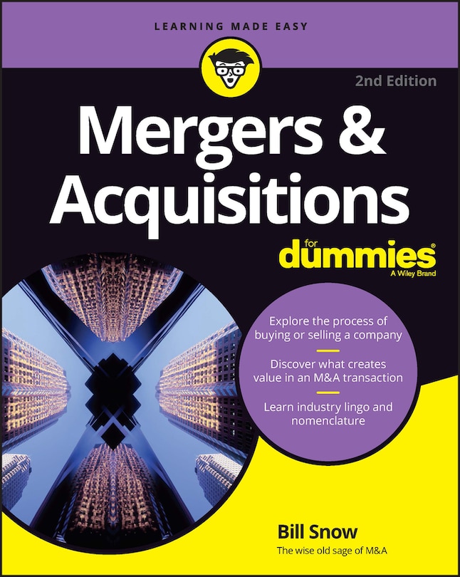 Front cover_Mergers & Acquisitions For Dummies