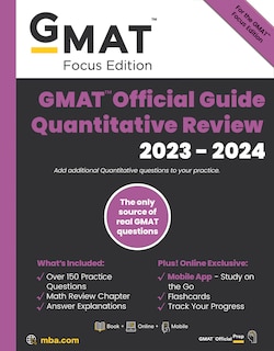 Couverture_GMAT Official Guide Quantitative Review 2023-2024, Focus Edition