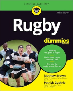 Front cover_Rugby For Dummies