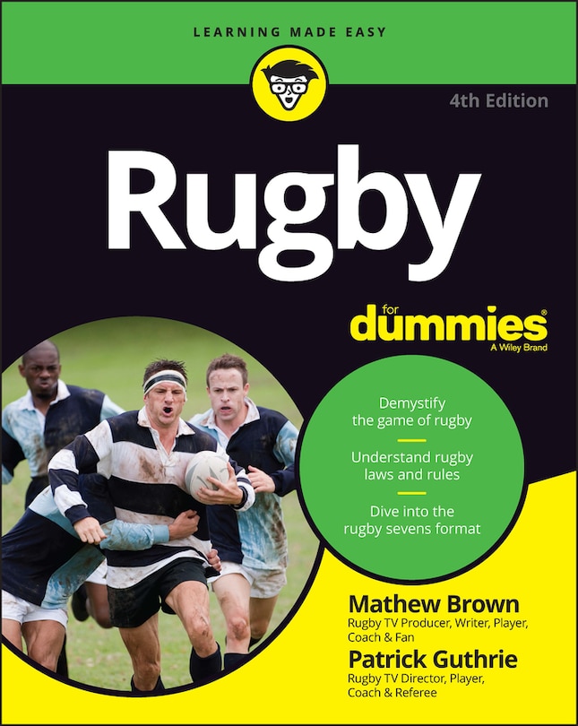 Front cover_Rugby For Dummies