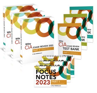 Front cover_Wiley CIA 2023: Exam Review + Focus Notes + Test Bank Complete Set (2-year access)
