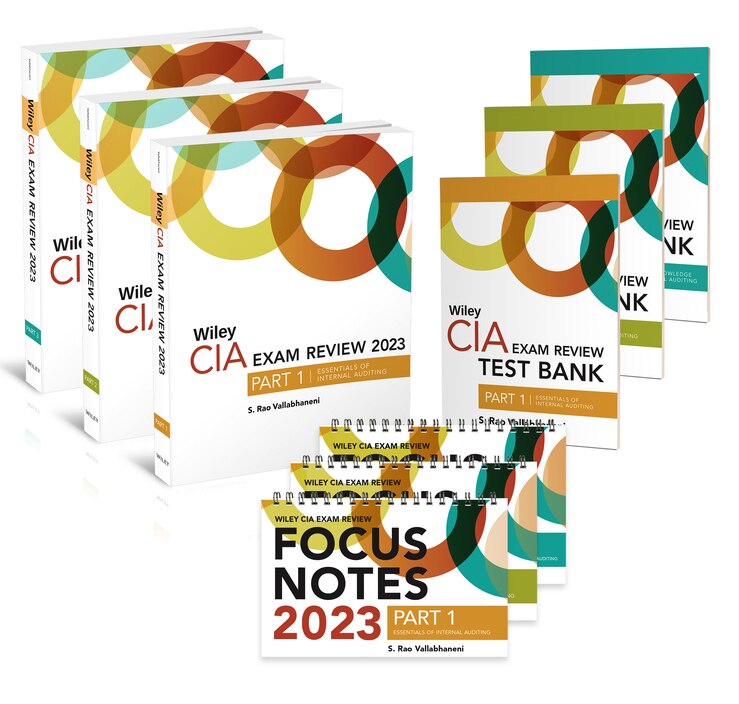 Front cover_Wiley CIA 2023: Exam Review + Focus Notes + Test Bank Complete Set (2-year access)