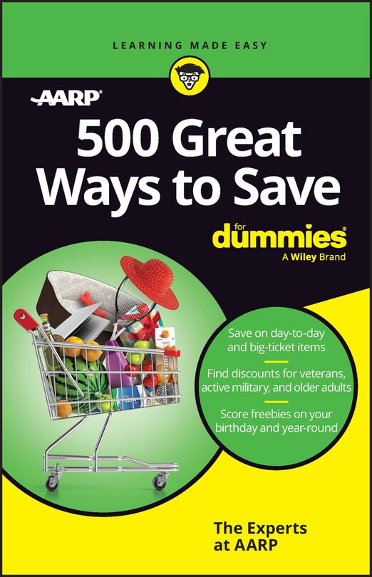 Front cover_500 Great Ways to Save For Dummies