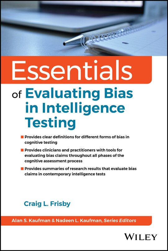 Couverture_Essentials of Evaluating Bias in Intelligence Testing