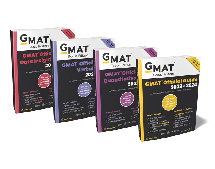 GMAT Official Guide 2024-2025 4冊セット GMAT™ Official Guide 2024-2025