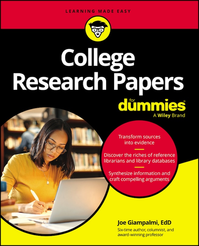 Front cover_College Research Papers For Dummies