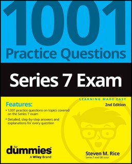 Front cover_Series 7 Exam: 1001 Practice Questions For Dummies