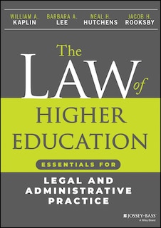 Couverture_The Law of Higher Education