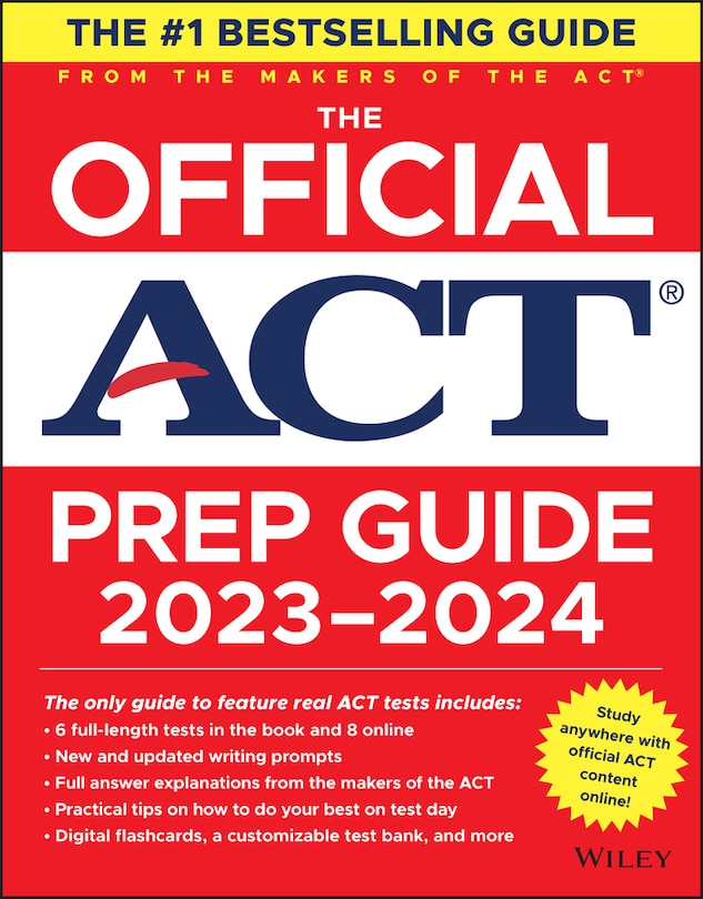 Couverture_The Official ACT Prep Guide 2023-2024