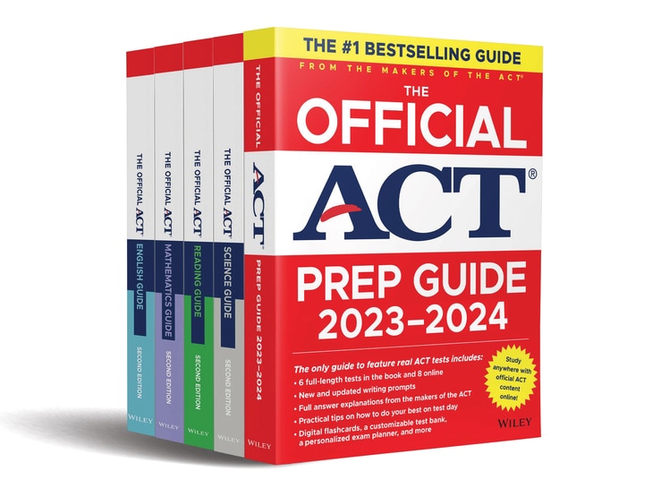 Couverture_The Official ACT Prep & Subject Guides 2023-2024 Complete Set