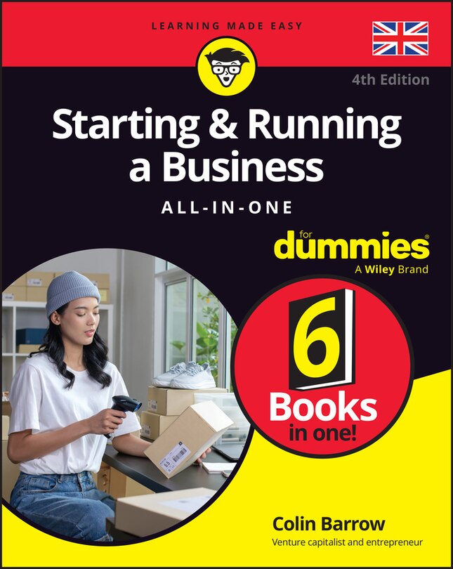 Front cover_Starting & Running a Business All-in-One For Dummies, 4th UK Edition