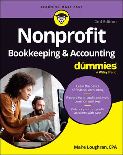 Front cover_Nonprofit Bookkeeping & Accounting For Dummies