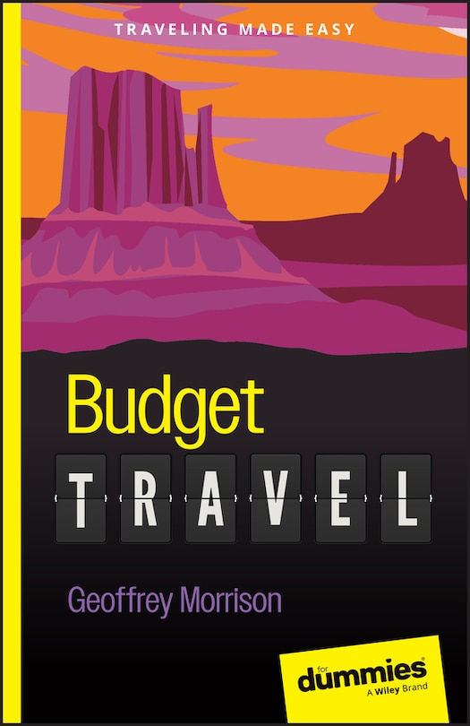 Front cover_Budget Travel For Dummies
